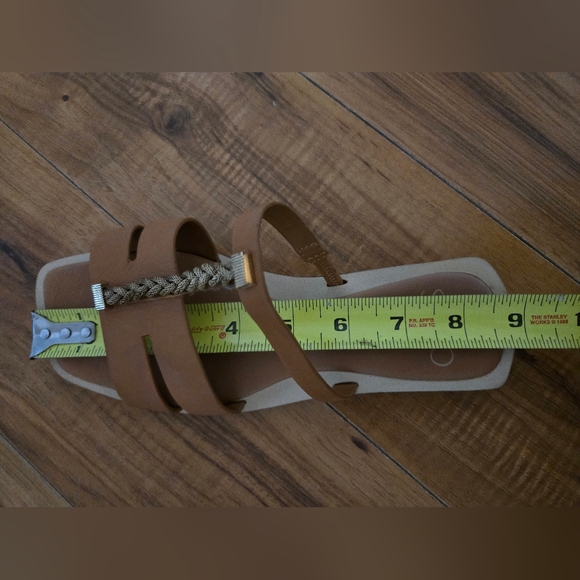 Franco Sarto Sandals Womens Size 5 Tan Effy Open Toe Leather Sandal - Picture 11 of 11